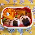 hime's cooksnap of when they made 年少　こむすびちゃんお弁当.