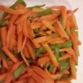 はるくん１'s cooksnap of when they made 簡単！レンジでニンジンとピーマンのナムル.