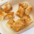 ★☆愛海☆★'s cooksnap of when they made ☆離乳食 超簡単バナナきなこトースト.