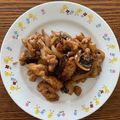 ゆかキチ's cooksnap of when they made 簡単節約☆豚コマ肉のハンバーグ炒め。.
