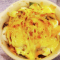 akiiiiiy's cooksnap of when they made カボチャとゆでたまごのマヨチーズ焼き.