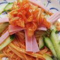 kumikumi55's cooksnap of when they made スタミナUPキムチ素麺 秘伝のタレで❢.