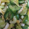 CHICHICAT's cooksnap of when they made ♡夫大絶賛のセロリのサラダ♡.