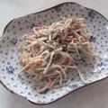 きらり流れ星's cooksnap of when they made ごぼうと人参のサラダ.