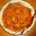 White☆Lily's cooksnap of when they made シロさんの肉団子.