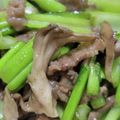 Miiiママ's cooksnap of when they made ＊小松菜と牛肉のバター醤油炒め.
