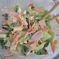 へちまもこ's cooksnap of when they made チンゲン菜とゆで卵のオイマヨサラダ.