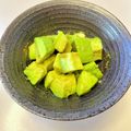 azbjbn's cooksnap of when they made アボカドわさび醤油和え★.
