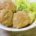 ♬ぶちこ♬'s cooksnap of when they made お義母さんのふわふわ鶏団子♡お子さまにも.