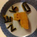 白いぐれーぷ's cooksnap of when they made お弁当に　かぼちゃのお花.