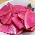 なす子's cooksnap of when they made 紫大根（紅しぐれ大根）の甘酢漬け.