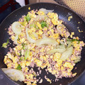 6人のビッグダディ's cooksnap of when they made レタスと玉子の炒め物☆.