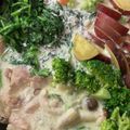 きゃろぽて's cooksnap of when they made チーズとろ〜り！簡単シュクメルリ鍋.