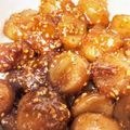 クック70EVVL☆'s cooksnap of when they made 玉こんにゃくの甘辛煮.