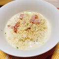 バナナ22's cooksnap of when they made サッポロ一番★塩らーめんカルボナーラ.