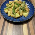 ちゃかぴまま's cooksnap of when they made 炒めポテトの明太子ソース和え.