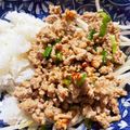 あたむ❤189's cooksnap of when they made 簡単！激ウマ！豚ひき肉ピリ辛肉味噌もやし.
