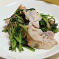 チコリママ's cooksnap of when they made ほうれん草と豚肉のバター醤油炒め。.