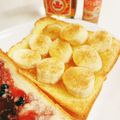 柚子♡⸝⸝⸝'s cooksnap of when they made ✿バナナメープルクリチートースト✿.