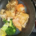 JJ1122's cooksnap of when they made 銀鮭と海老とブロッコリーのレモン蒸し焼き.