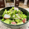 Superlittleboo's cooksnap of when they made タコと胡瓜のねぎ塩和え.