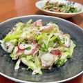 Superlittleboo's cooksnap of when they made タコとセロリ、玉葱の即席マリネ.
