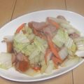 きらり流れ星's cooksnap of when they made ウインナーと白菜のオリーブ油炒め.