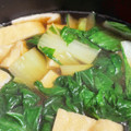うぱるぱここあ's cooksnap of when they made 菜っ葉とお揚げの炊いたん.