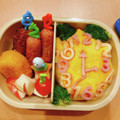 makiyuzu's cooksnap of when they made 幼稚園　お弁当　時計（問題付き）.