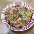 いか山's cooksnap of when they made ランチにも☆おでんリメイクチャーハン＊.