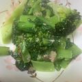 ゆりか04's cooksnap of when they made 簡単！小松菜とブロッコリーとツナサラダ.