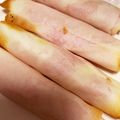 ちゃろみん's cooksnap of when they made 春巻きの皮で☆ハムチーズブリトー.