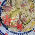 2児ママみきてぃ's cooksnap of when they made ☆　ゴーヤチャーハン　☆.