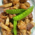 鳥好き♬'s cooksnap of when they made 蓮根と鶏肉の黒酢あん絡め.