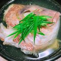 のんべぇヒロ's cooksnap of when they made 鯛の潮汁(あら汁).