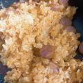 MANA☆☆'s cooksnap of when they made 冷蔵庫に有る物で＊ケチャップライス.
