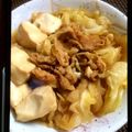 ゃゃッキりん梵's cooksnap of when they made ＊簡単！すき焼き風☆肉キャベ豆腐＊.