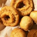 m2r3's cooksnap of when they made 米粉サーターアンダギー.