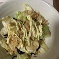 犬飼ってる's cooksnap of when they made “マヨおかか塩昆布きゃべつ和え”.