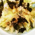 ばたみそーぱん☆'s cooksnap of when they made レタスやサンチュで♪簡単チョレギサラダ.