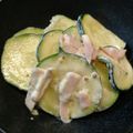 ばたみそーぱん☆'s cooksnap of when they made 【農家のレシピ】ズッキーニとハムのサラダ.