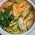 とまとま１０'s cooksnap of when they made 白だし香る豚バラもやしのキムチ風鍋.