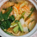 とまとま１０'s cooksnap of when they made 白だし香る豚バラもやしのキムチ風鍋.