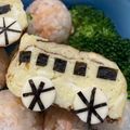 Jessica711's cooksnap of when they made 卵焼きで幼稚園バス♪　キャラ弁おかず.