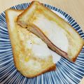 エロりん's cooksnap of when they made 食パンくり抜き♬お手軽ホットサンド.