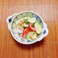 コムギ大好き's cooksnap of when they made 竹輪ときゅうりのわさび味噌マヨネーズ和え.
