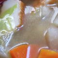 あゆたっくん's cooksnap of when they made 紀文 魚河岸あげ®で具たくさん味噌汁.