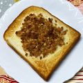 にきけん's cooksnap of when they made クッキートーストメロンパン風味♡.
