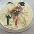ニカちん's cooksnap of when they made コンソメと牛乳で！白菜クリーミーうどん♪.