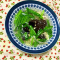 ふたごゆき's cooksnap of when they made きくらげともやしの中華スープ.